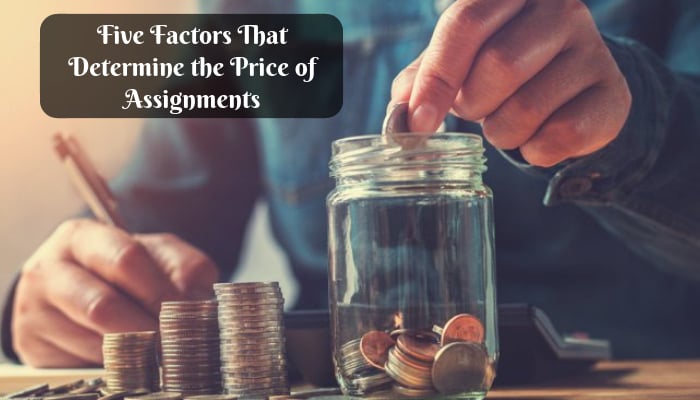 factors affecting assignment price